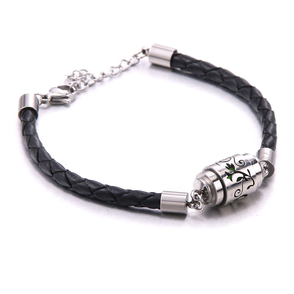 Aromatherapy Leather Bracelet
